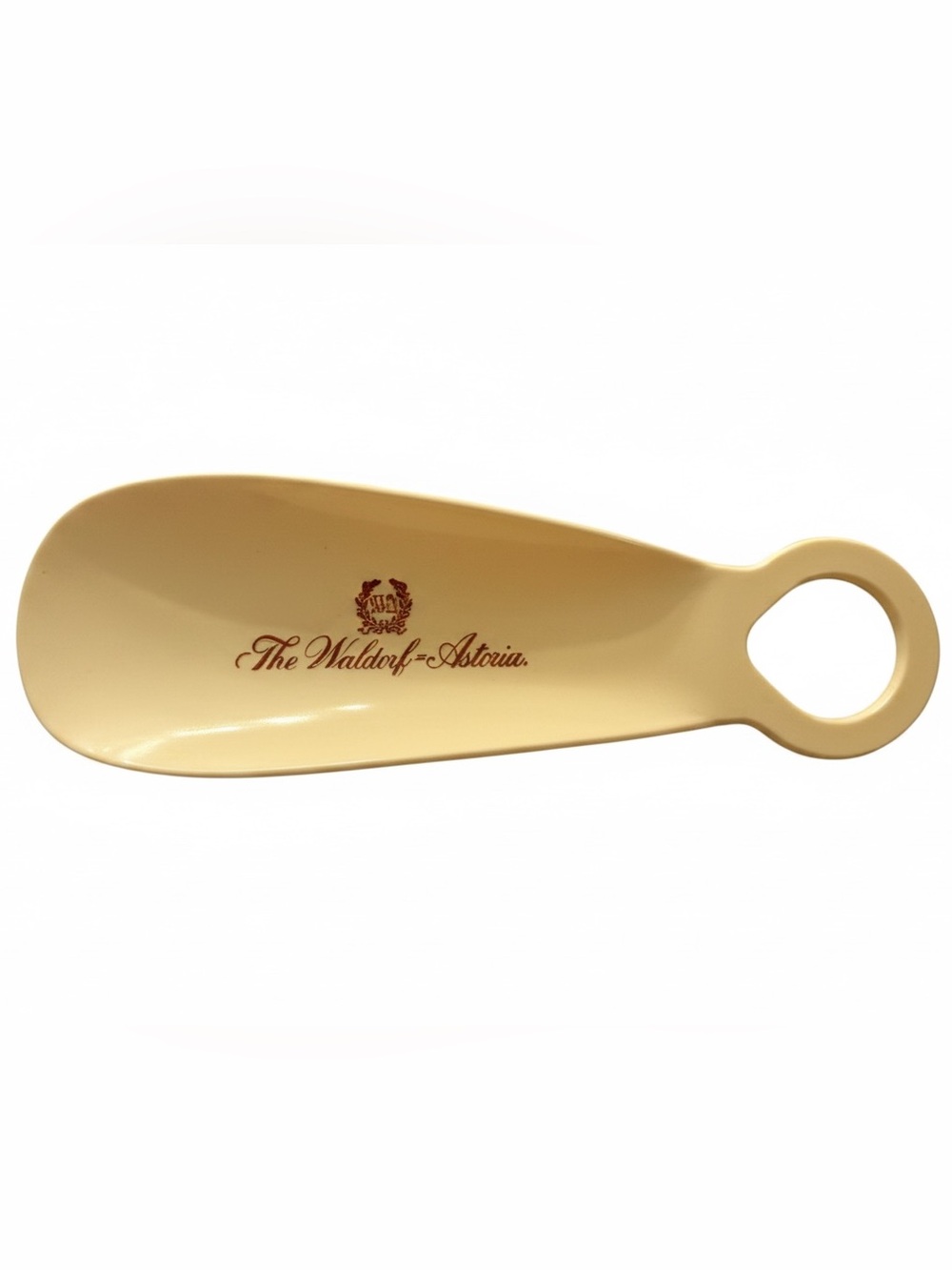 Waldorf-Astoria Vintage Shoe Horn Dressing Aid NYC Hotel Collectible Luxury Gift